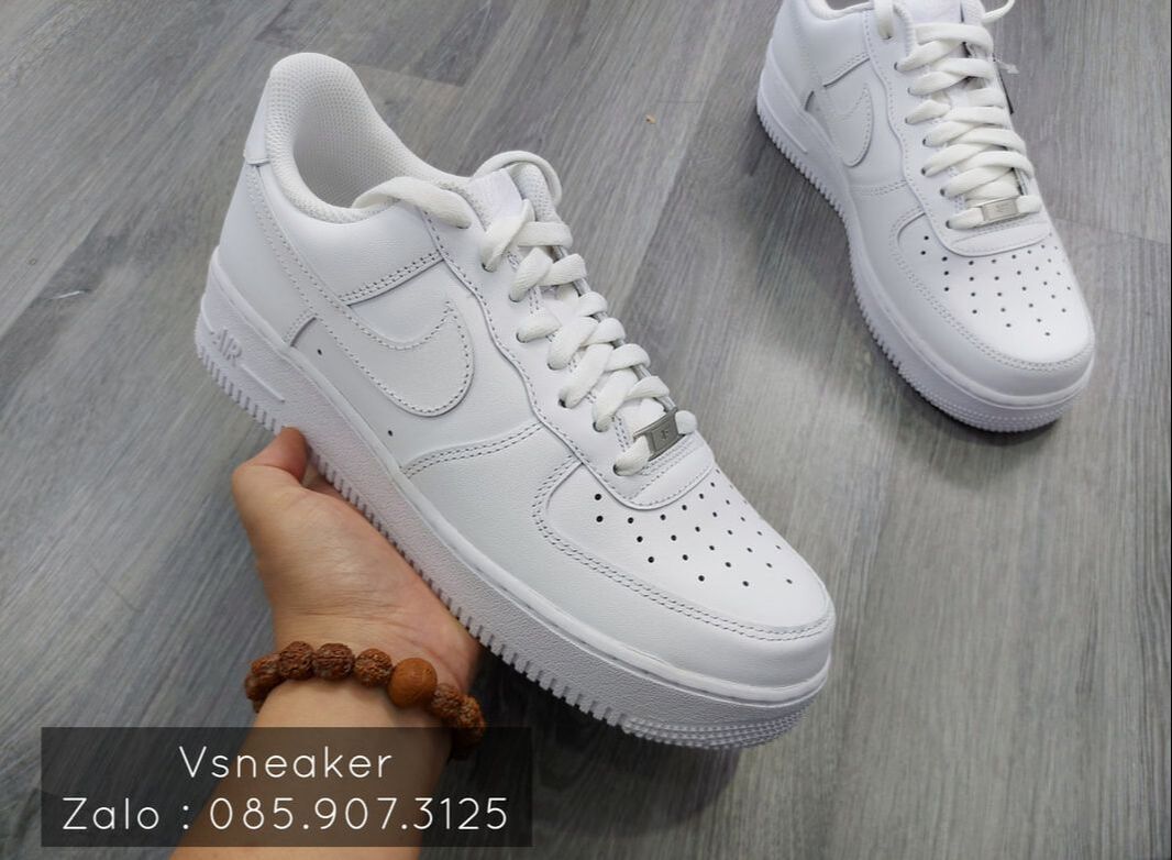 giày air force 1 low trắng