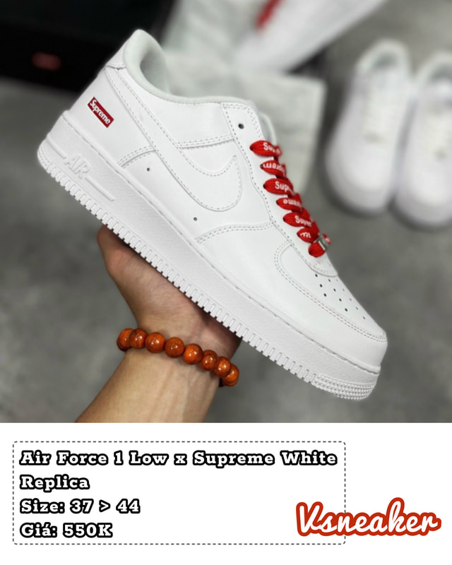 Giày air force 1 low supreme